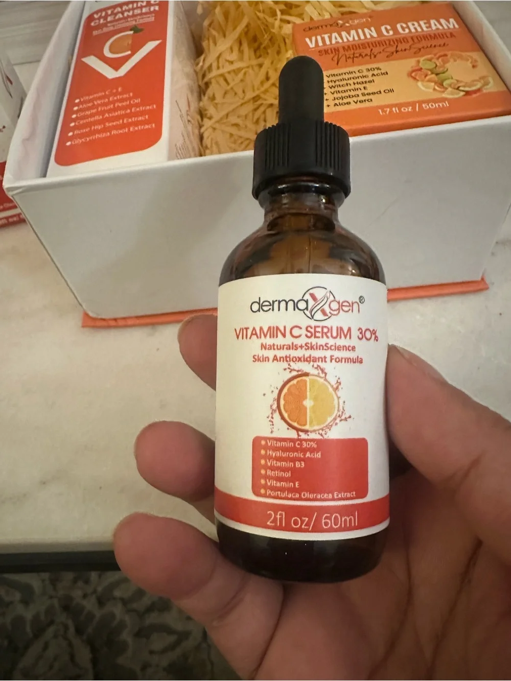 Vitamin C Skincare Set – Orange